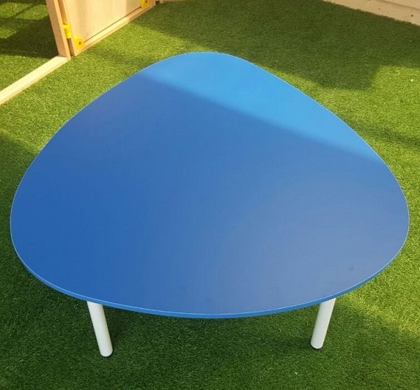moon kids furniture egg shaped table