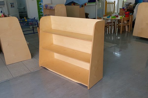 moon kids furniture shelving unit plain back