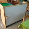 Shelving Unit With Magnetic Board