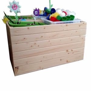 moon kids furniture wooden storage box
