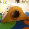 Wooden Tunnel Climber