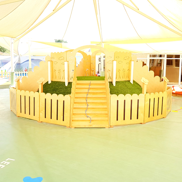 Moon Kids Tunnel Climber with Step & Slide