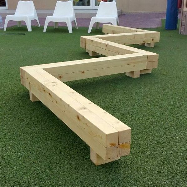 Wooden Balance Beam