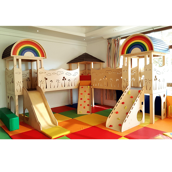 moon kids play time nature climbing frame