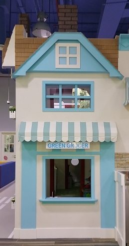 Moon Kids Two Storey Greengrocer Playhouse