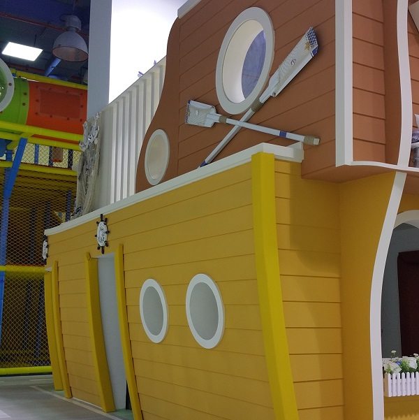 Moon Kids Playhouse Wooden Boat