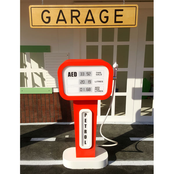 Garage with Petrol Pump