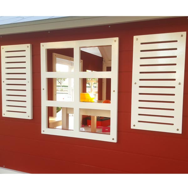 Platform House with Steps & Slide