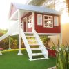 Platform House with Steps & Slide