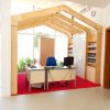 Timber Joist House Reception