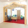 Timber Joist House Reception