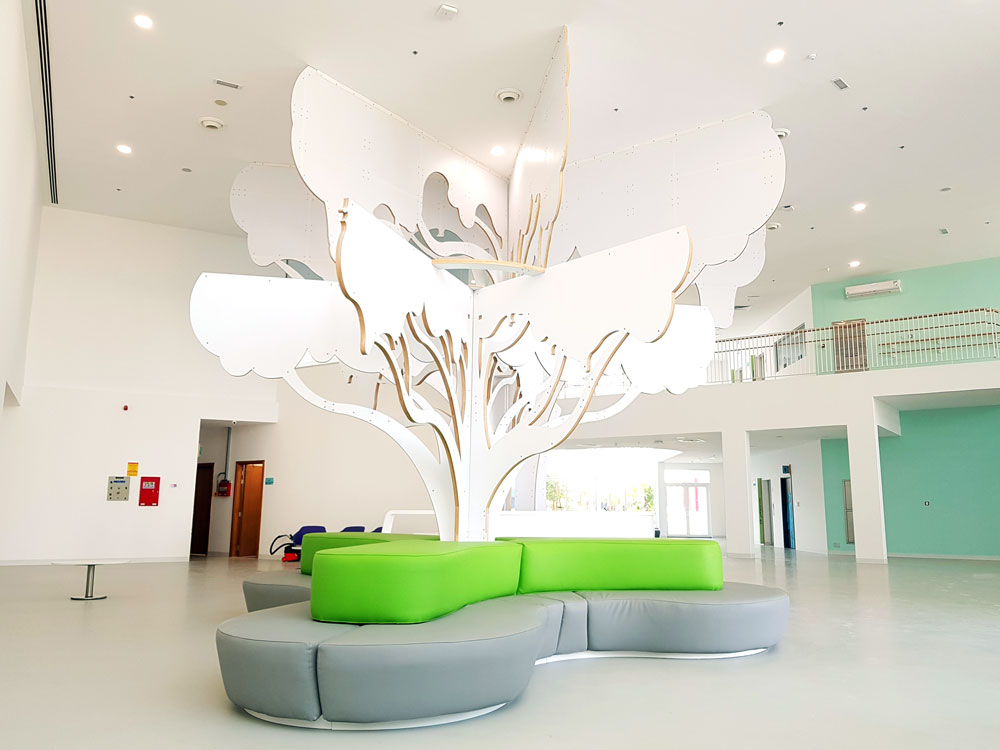 Dubai Heights Academy Primary – Reception Area | Welcoming Environment for All