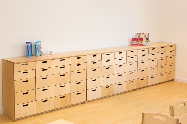 Moon Kids Wooden Drawer Unit