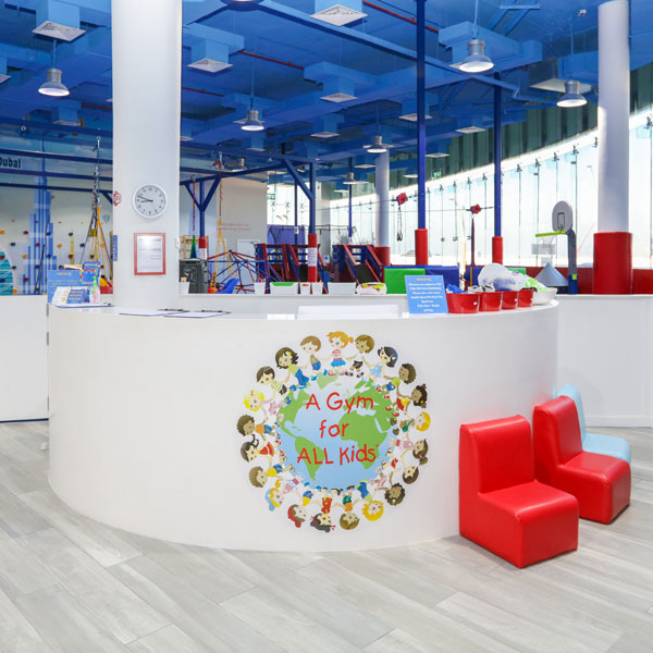 Kids Gym Reception Desk