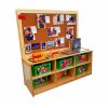 6 Tray Unit With Cork Board