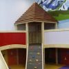 Timber Decorated Climbing Frame