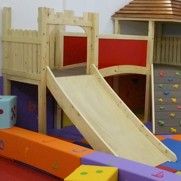 Timber Decorated Climbing Frame
