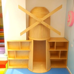 Windmill with Shelves
