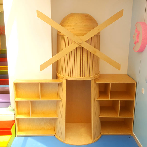 Windmill with Shelves