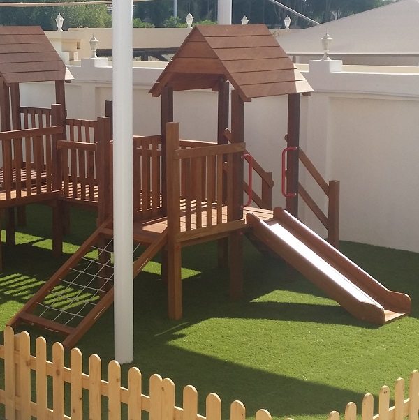 Moon Kids Wooden Climbing Frame