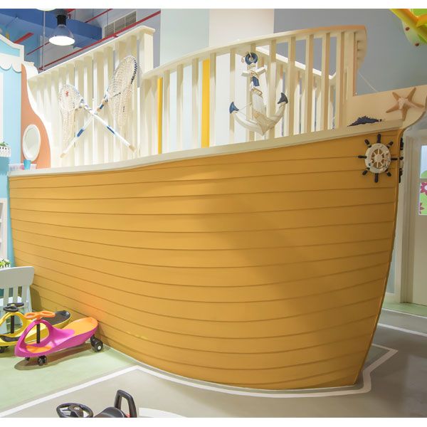 Playhouse Wooden Ship
