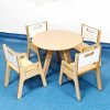 Round Table & 4 Chair Set