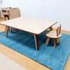Rectangular Activity Bench & 2 Chair Set