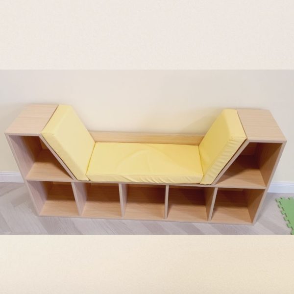 Bookshelf with Seating