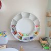 Round Wall Shelf Display Unit
