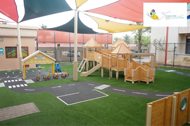 Creative Kids Nursery outdoor play area design and installation
