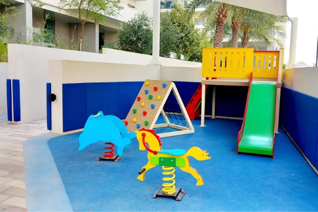 JESS Arabian Ranches primary school outdoor playground by Moon Kids