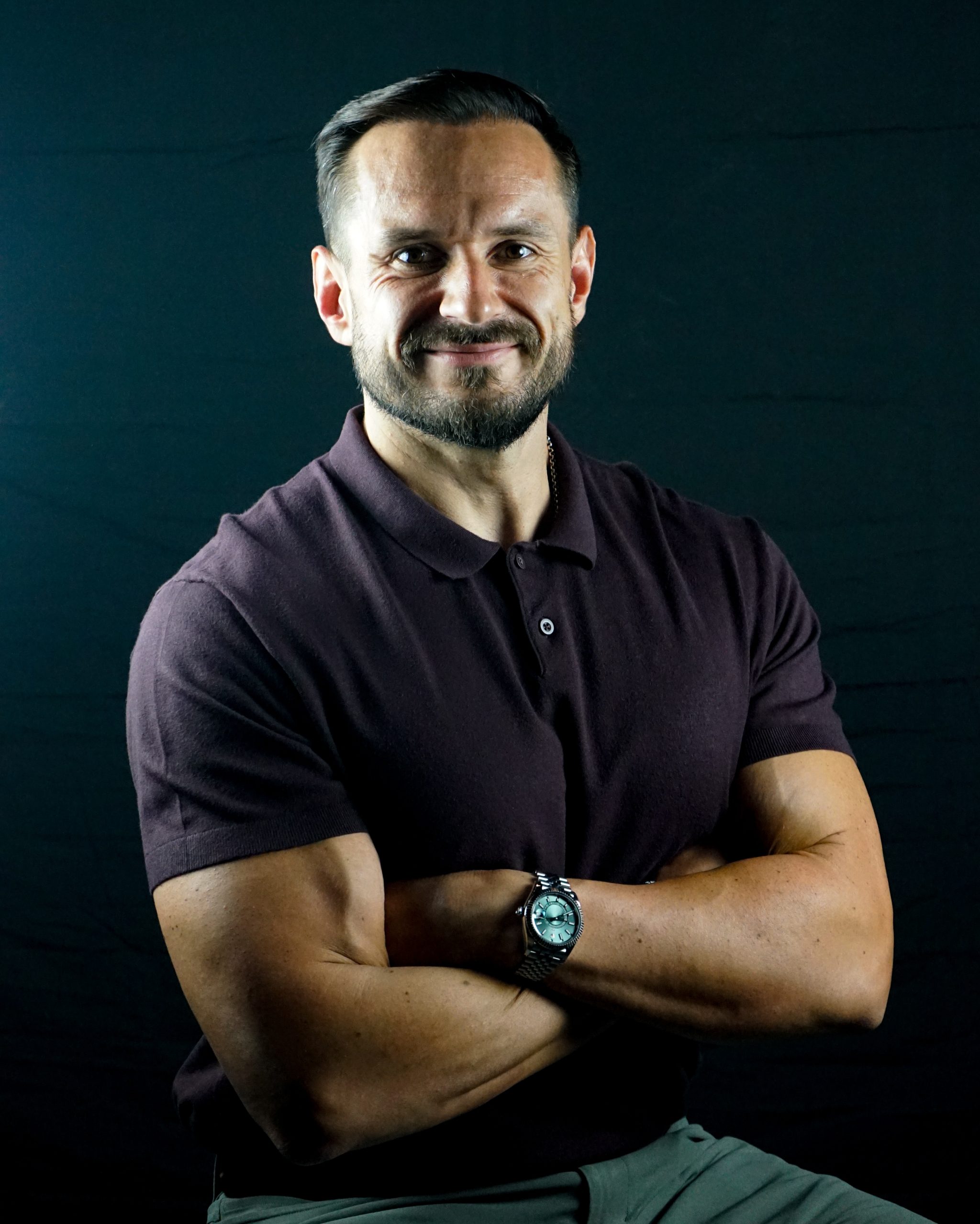 Philip Moon, founder of Moon Kids, in a school space